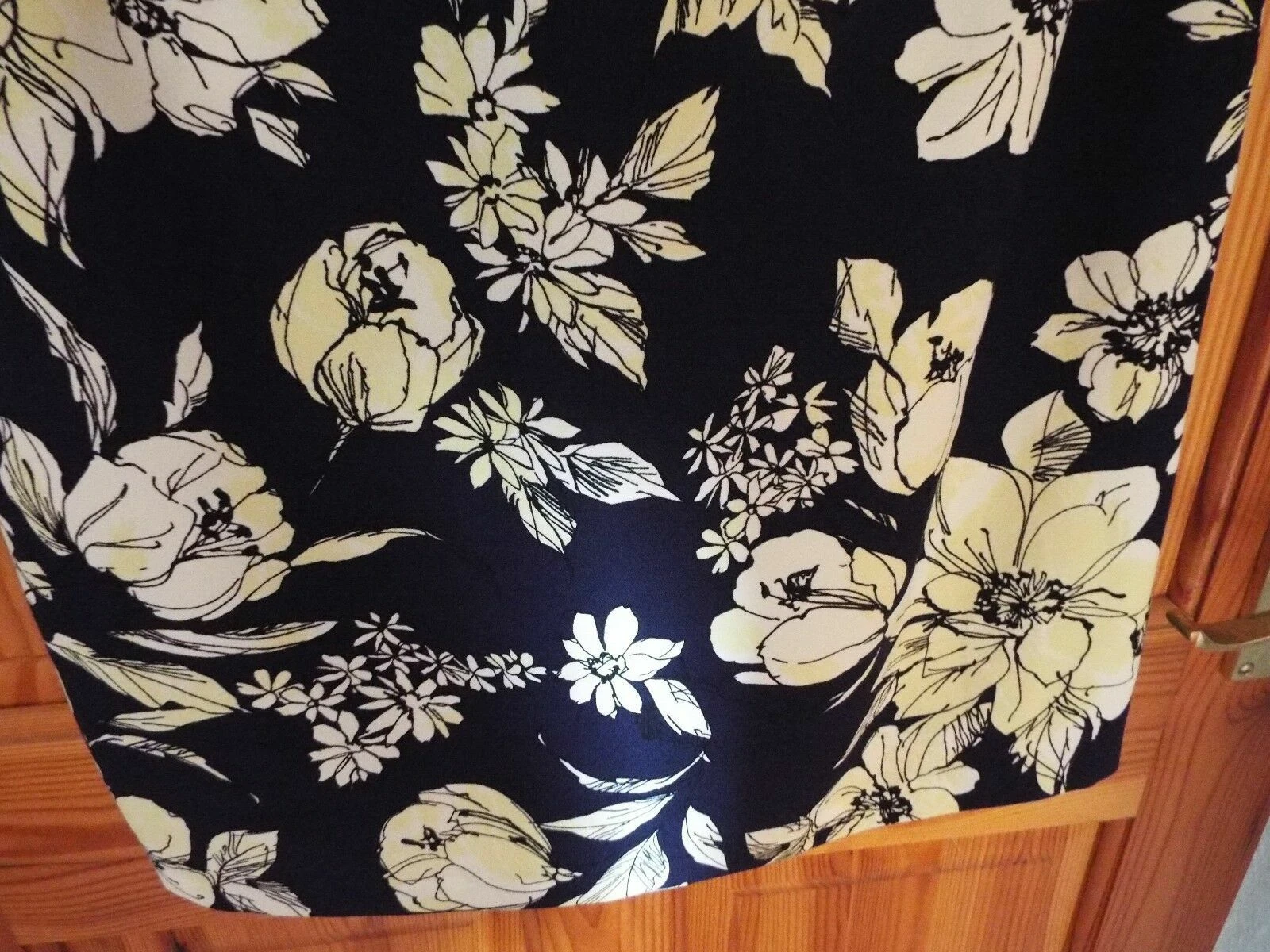 UNDERCOVER Abito nuovo con etichette BHS Sophie grigio navy motivo floreale giardino segreto taglia UK 10 Eur 38