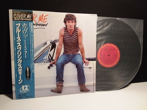 BRUCE SPRINGSTEEN"Dancing/Cover Me"2-Ep Lot Japan-Obi NM-Vinyl Japanese USA Love - Picture 4 of 9