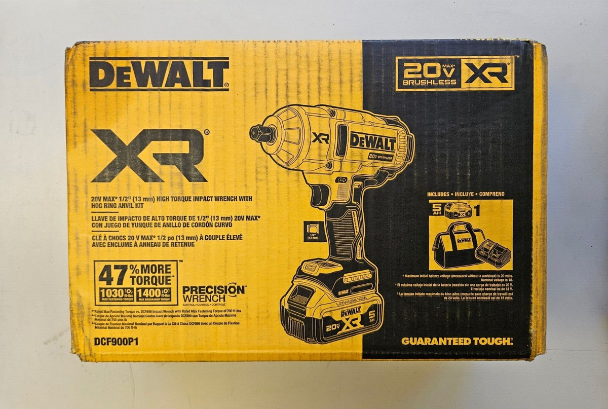 DEWALT DCF900P1 20V MAX XR Lithium Ion 1/2