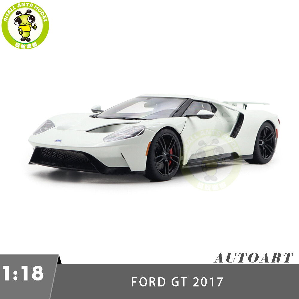 1/18 Autoart 72941 FORD GT 2017 Frozen White Model Car Gifts For