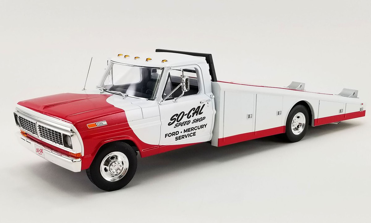acme/'70 Fordフォード F-350 RAMP TRUCK 1/18 1970 FORD F-350 RAMP TRUCK 1/18 scale DIECAST CAR ACME