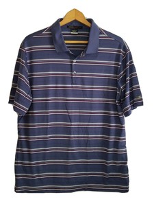 nike dri fit striped polo