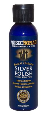 MUSIC NOMAD Silver Polish (MN701) 120 ml