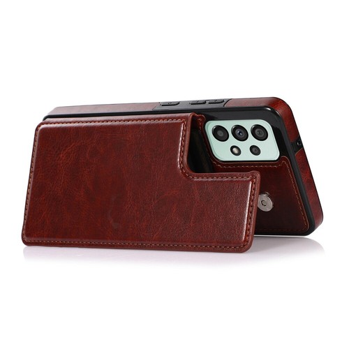 Leather Card Slot Wallet Case Cover Kickstand For Samsung Galaxy A13 A33 A53 A73 - Picture 9 of 81