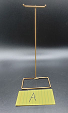 Vintage 1963 Mattel Barbie Skipper Doll "Gold Tone" Wire Stand A Pre-Owned