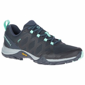Merrell Siren 3 Gtx Navy Damen Wanderschuhe Nordic Walking Multisportschuh Blau Ebay