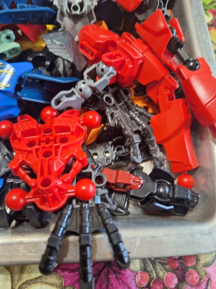 Lego Bionicle Replacement Parts Lot Retired 1 Lb 10oz Toys Lk Legos
