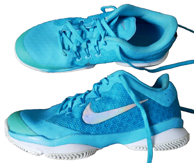 aqua blue nike trainers