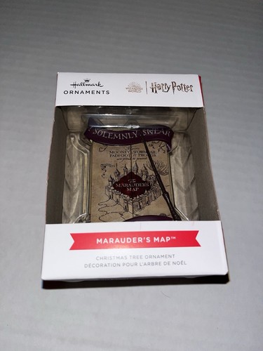 Hallmark Christbaumschmuck Harry Potter Marauder’s Map Neu in OVP
