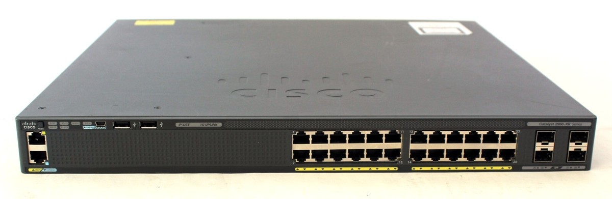 Cisco WS-C2960XR-24TS-I Catalyst 2960-XR Switch 24-Port GigE 4 x