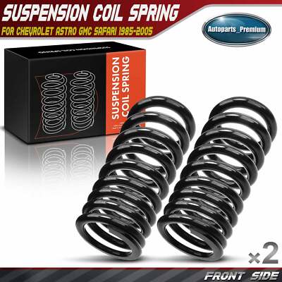 2x Coil Spring Set for Chevrolet Astro GMC Safari 1985-2005 Front