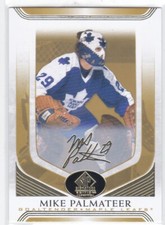 2020/21 SP SIGNATURE EDITION..MIKE PALMATEER..GOLD SCRIPT..# 231..MAPLE LEAFS