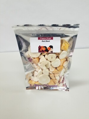 Freeze Dried Root Blend Camping Hiking Survival Storage Food Beet,Parsnip,carrot