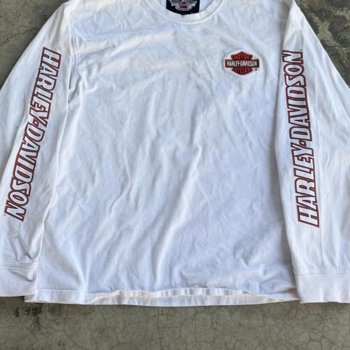 Harley-Davidson Long Sleeve Regular Size XL T-Shirts for Men for