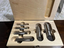 Pipe Tap Set Greenfield Threading 353768 Multi Size Tap Set, 6pc,NPT 434Y91