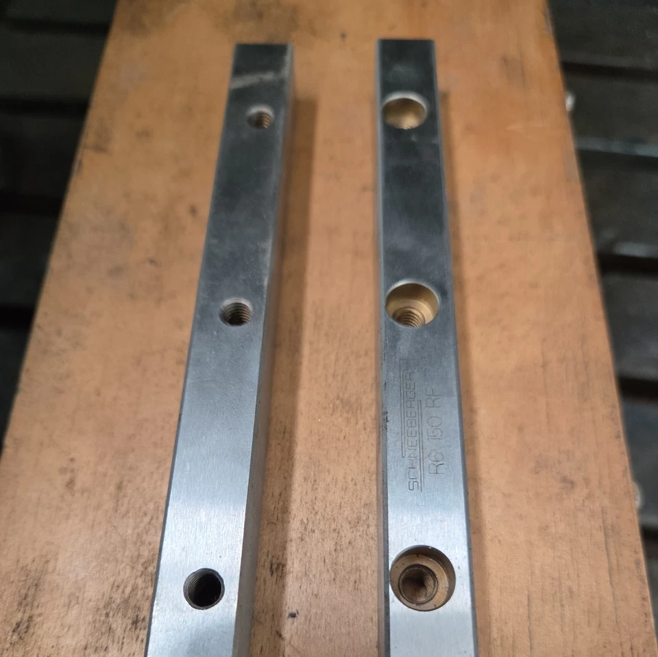 (2件装)Schneeberger交叉滚轮线性滑块套装R型(R6 150 RF) — 第 4/4 张图片