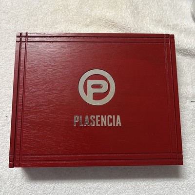 Plasencia Alma Del Fuego Toro Red Cigar Box (Empty)