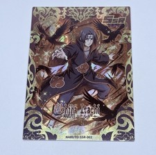 Itachi Uchiha - Naruto Phantom Trading Card SSR 2 Super Rare Prism Holo Art Tc12