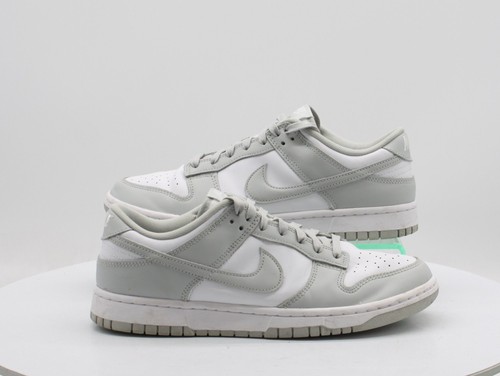 NIKE DUNK LOW RETRO MENS TRAINERS UK 8.5 EU 43 WHITE GREY RRP £110 AD - Picture 2 of 9