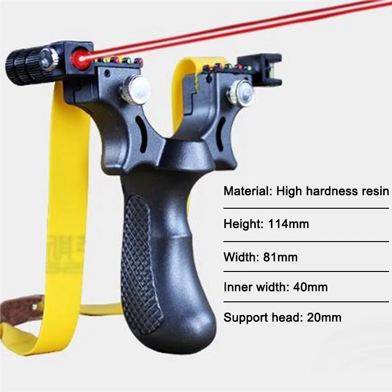 Hot Quick Press Infrared Aiming Single Bow Toy Rack Outdoor Slingshot - Image 3 of 4