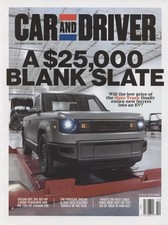 Car And Driver Magazine September /October 2025 | SLATE TRUCK