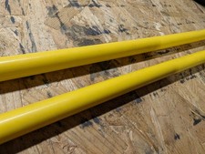 Yellow Acetal Delrin POM Round Rod, Bar stock 5/8" Dia x 14.5" Length, 2 Pcs