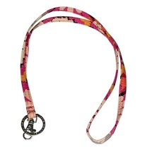 Vera Bradley Lanyard-ID Badge Holder/Keyring "Pixie Blooms"-Retired-NWOT