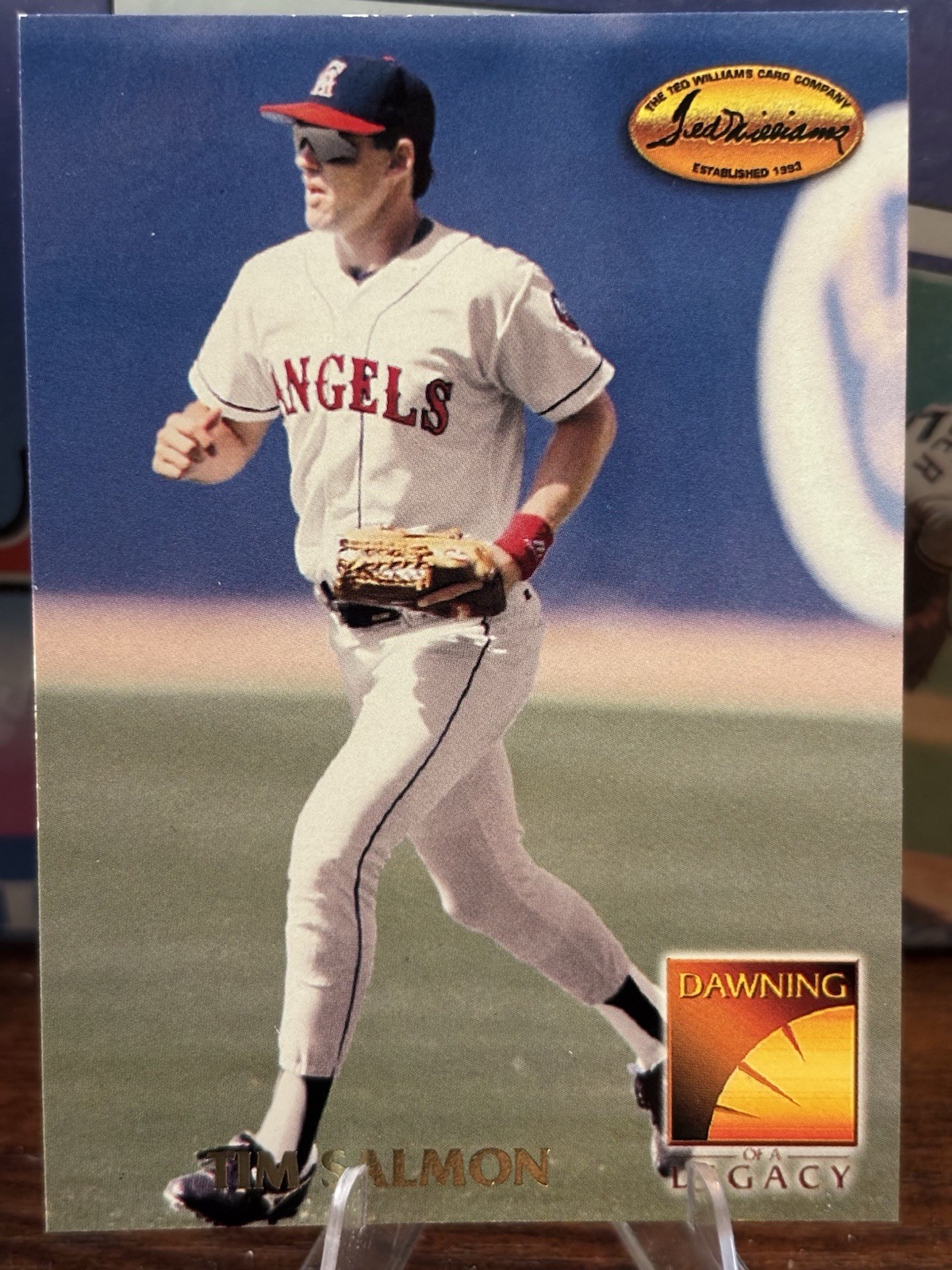 1994 Ted Williams Card Company - Tim Salmon #159