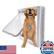 Grestorm Large Dog Door Magnetic Door For Pets Up To 100 Lb 16.9 13.9 Doggie