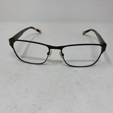 MARCHON NYC M REGIS 301 55-17-140 BROWN FLEX HINGE EYEGLASSES 770