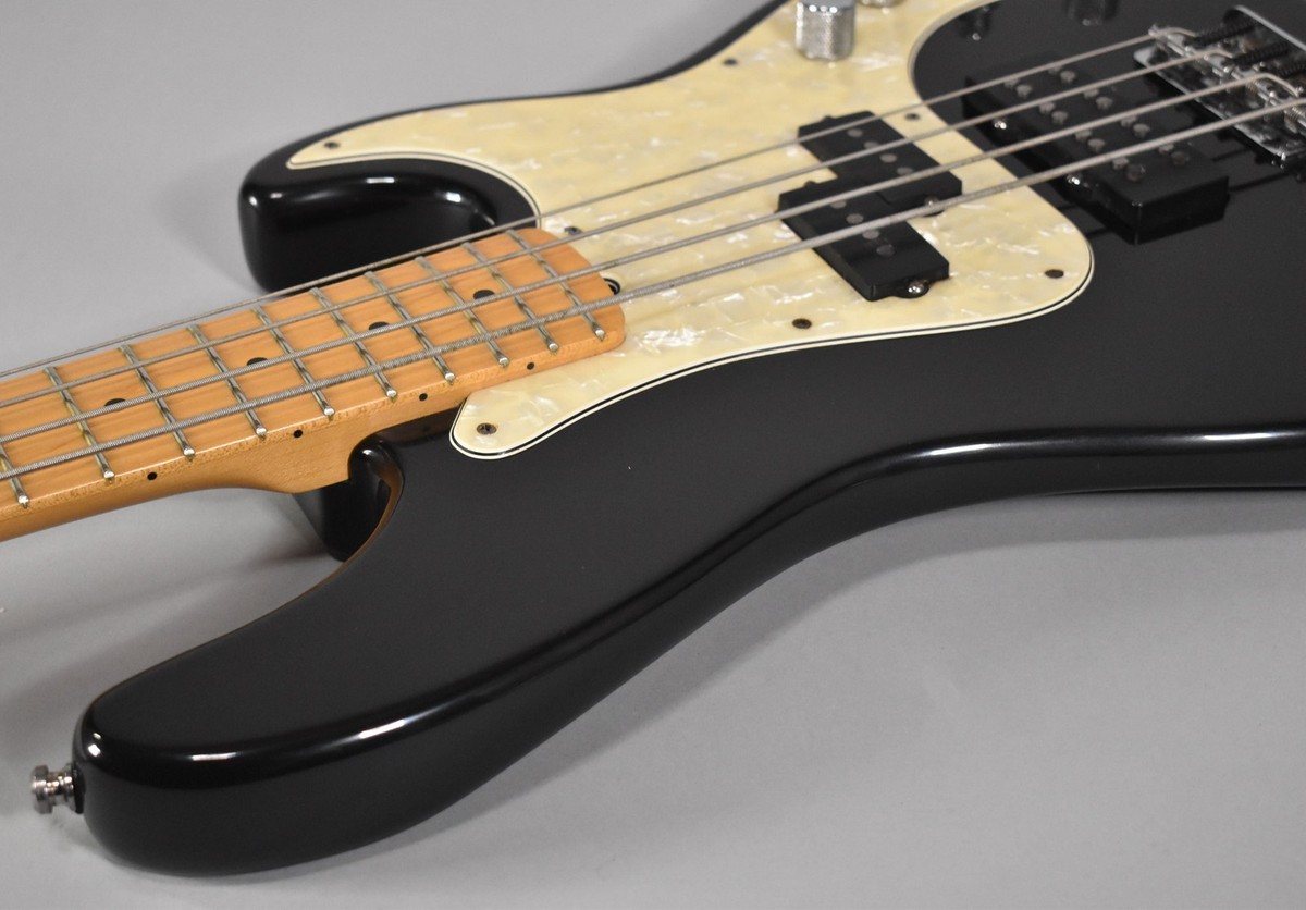 1997 Fender American Deluxe Precision Bass Black Finish w/OHSC | eBay