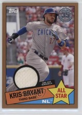2020 Topps 1985 Baseball All-Stars Relics Gold 6/50 Kris Bryant #85ASR-KB 2tj