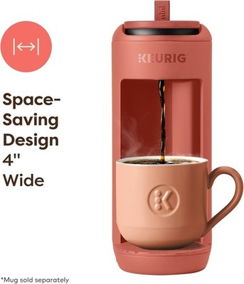 Keurig K-Mini Mate  Coffee Maker, Red Rocks, Ships Free from US
