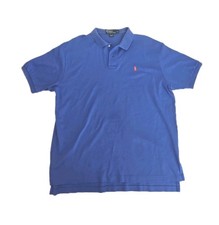 Polo Ralph Lauren Polo Shirt Men's XL Blue Polo Preppy Pony Logo Classic Casual