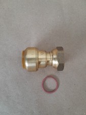 Pegler Yorkshire T62 Tectite Classic Straight Tap Connector 22mm x 3/4"