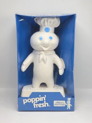 RARE Vintage 1971 Pillsbury Doughboy Official 7'' Poppin Fresh Doll NEW in Box
