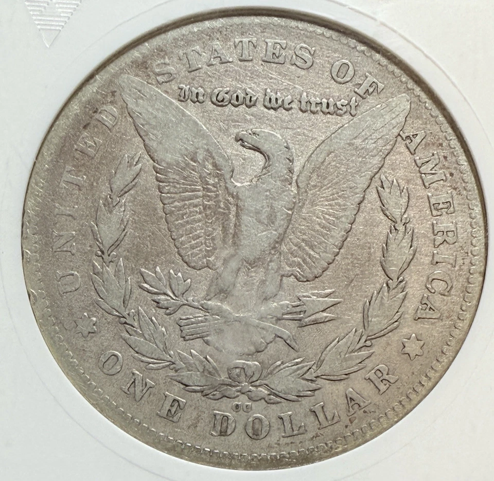 1880/79-CC Reverse 78 VAM-4 Morgan Silver Dollar - ANACS Fine 12 - (WRRX) - Image 3 of 4