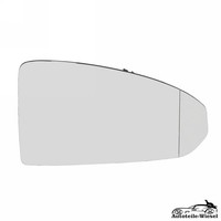 AußEnspiegelglas FüR Audi TT Roadster Beheizt Chrom Rechts 14-25