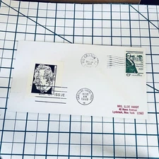Daniel Webster Commemorative Cover 1969 Rio Grande NM Cadillac Local Post FDC