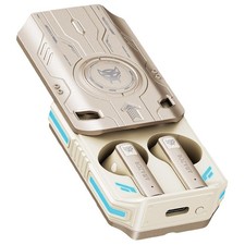 Transformers TF-T76 True Wireless Bluetooth 6.0 Earbuds with Mic, Mecha Zinc All
