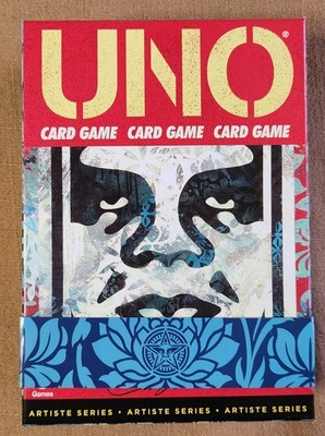 Obey Uno Playing Cards Deck Shepard Fairey Artiste Series 