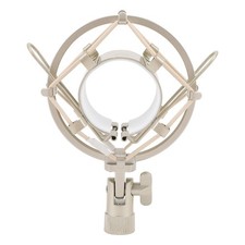 Universal Microphone Shock Mount for 45-50mm Mics, ABS AntiVibration Mic Hold...