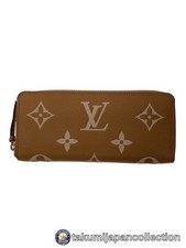 Louis Vuitton Clemence Monogram Empreinte Bicolor Leather Wallet M-6987