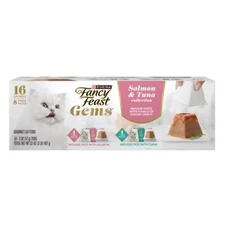 Fancy Feast Gems Tuna and Salmon Flavor Wet Cat Food - 2oz/16ct