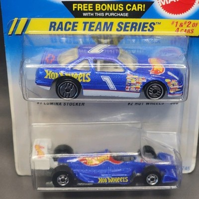 1995 Hot Wheels Race Team Series Lumina Stocker and Hot Wheels 500