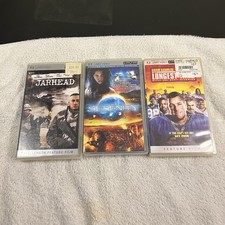 PlayStation Portable UMD Video Lot Jarhead Serenity Adam Sandler Longest Yard
