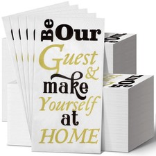 200 Pieces Bathroom Napkins Guest Disposable Paper Hand Towels Dinner Paper Napk