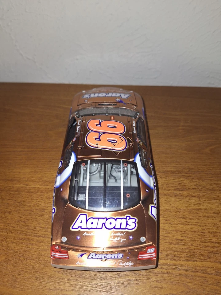 Darrell Waltrip 2006 Aaron's Dodge Медь Редкий Командный Калибр 1/24 С Подписью - Изображение 4 из 4