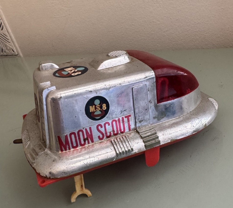 Vintage MOON SCOUT MS 8 LUNAR SPACECRAFT SPACE SHIP Made in Japan