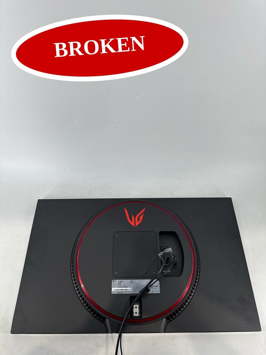 BROKEN) LG UltraGear 27GN800-B 27in Gaming Monitor QHD 144Hz IPS